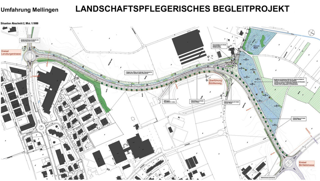 Eröffnung Umfahrung Mellingen AG - SKK Landschaftsarchitekten